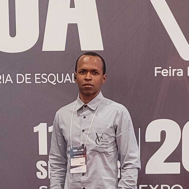 Jaidson Almeida na FESQUA 2024 — Feira Internacional de Esquadrias e Vidros, São Paulo Expo